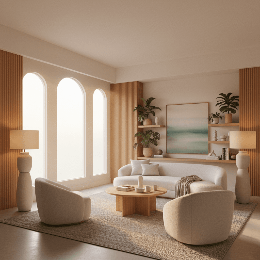 Welcoming consultation space designed for spiritual guidance